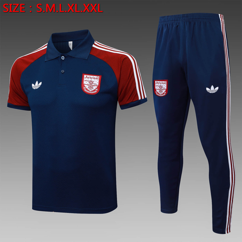 Arsenal POLO shirt training kit 2025/2026 New Season Football Jersey Sports Shirt