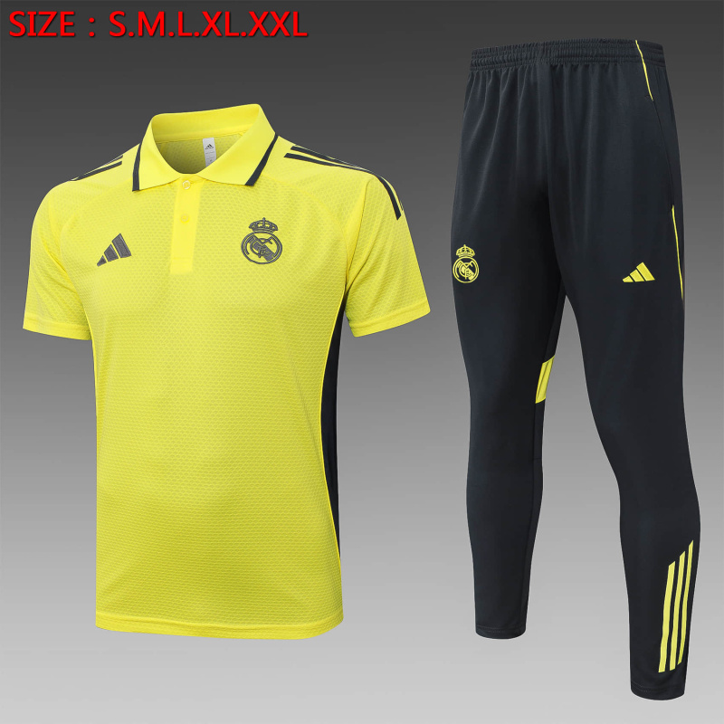 Real Madrid POLO shirt training kit 2025/2026 New Season Football Jersey Sports Shirt