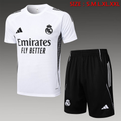 Real Madrid Short sleeve training kit 2025/2026 New Season Football Jersey Sports Shirt