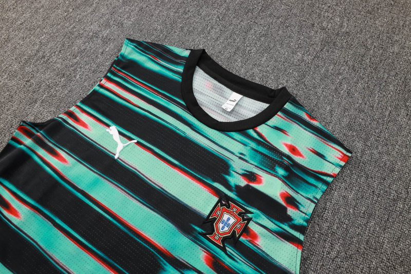 Portugal vest Short sleeve training kit 2025/2026 New Season Football Jersey Sports Shirt