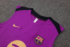 Barcelona vest Short sleeve training kit 2025/2026 New Season Football Jersey Sports Shirt