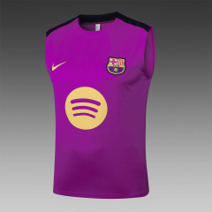 Barcelona vest Short sleeve training kit 2025/2026 New Season Football Jersey Sports Shirt
