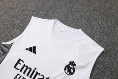 Real Madrid vest Short sleeve training kit 2025/2026 New Season Football Jersey Sports Shirt