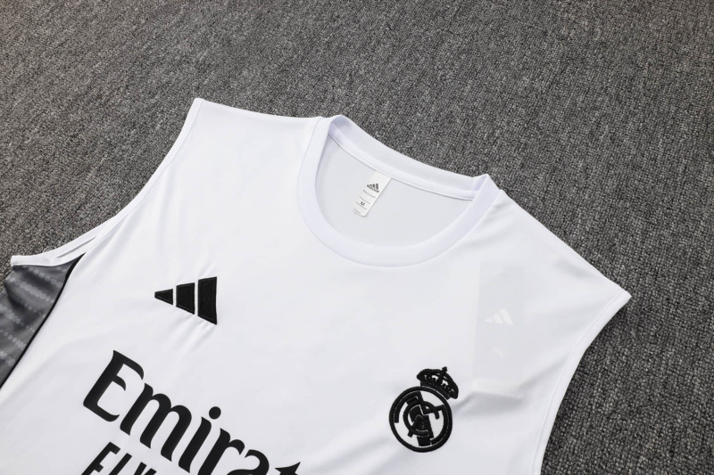 Real Madrid vest Short sleeve training kit 2025/2026 New Season Football Jersey Sports Shirt