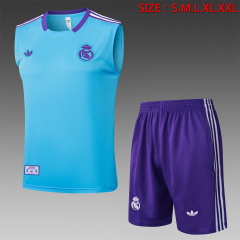Real Madrid vest Short sleeve training kit 2025/2026 New Season Football Jersey Sports Shirt
