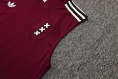 Ajax vest Short sleeve training kit 2025/2026 New Season Football Jersey Sports Shirt