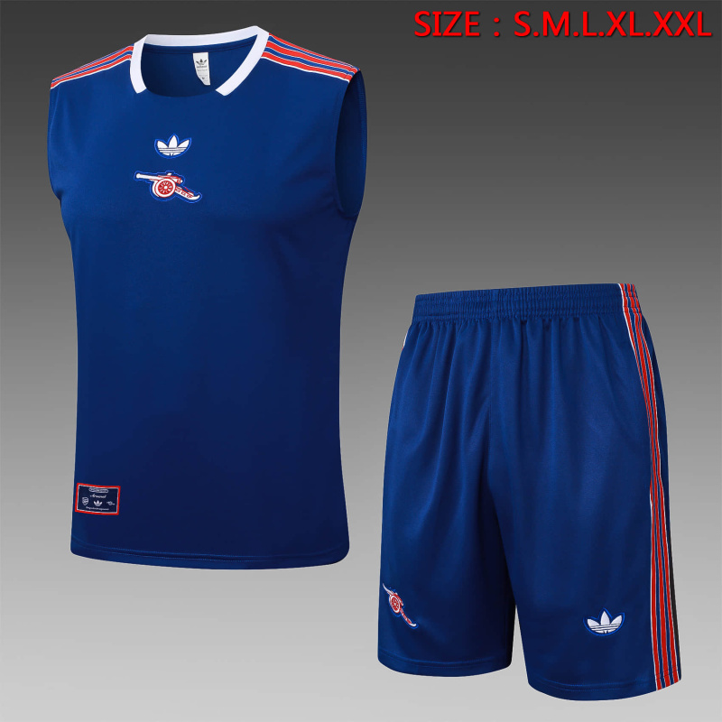 Arsenal vest Short sleeve training kit 2025/2026 New Season Football Jersey Sports Shirt