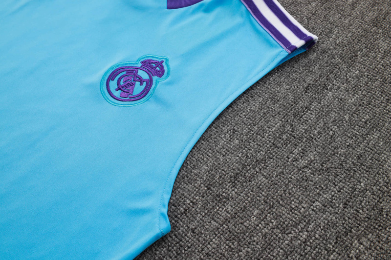 Real Madrid vest Short sleeve training kit 2025/2026 New Season Football Jersey Sports Shirt