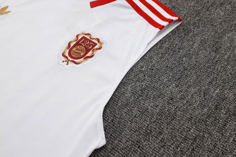 Bayern Munich vest Short sleeve training kit 2025/2026 New Season Football Jersey Sports Shirt