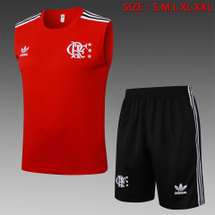 Flamengo vest Short sleeve training kit 2025/2026 New Season Football Jersey Sports Shirt