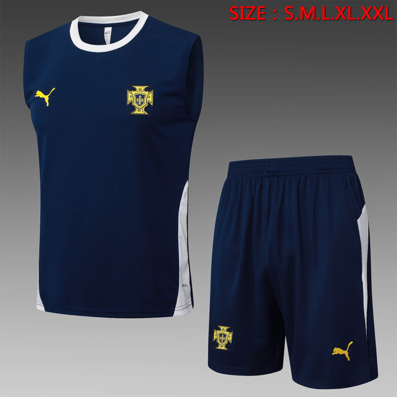 Portugal vest Short sleeve training kit 2025/2026 New Season Football Jersey Sports Shirt