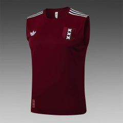 Ajax vest Short sleeve training kit 2025/2026 New Season Football Jersey Sports Shirt