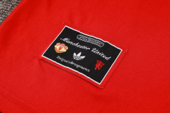 Manchester United vest Short sleeve training kit 2025/2026 New Season Football Jersey Sports Shirt