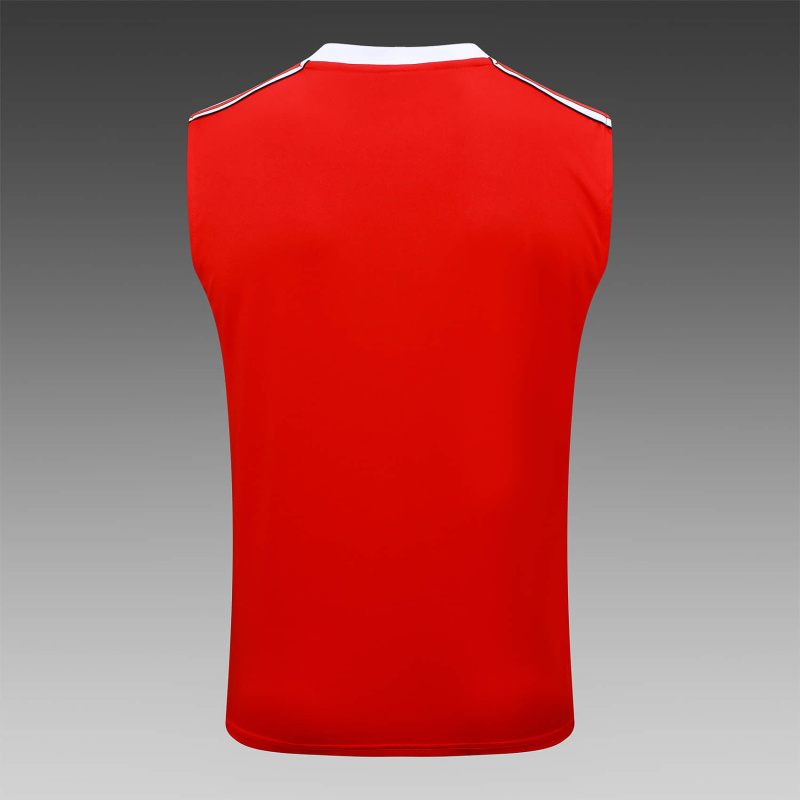 Manchester United vest Short sleeve training kit 2025/2026 New Season Football Jersey Sports Shirt