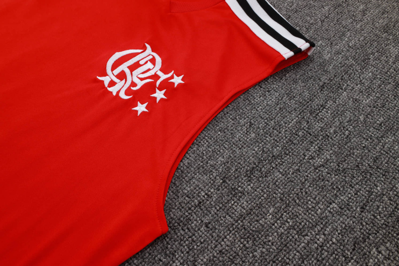Flamengo vest Short sleeve training kit 2025/2026 New Season Football Jersey Sports Shirt