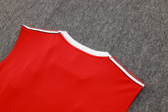 Manchester United vest Short sleeve training kit 2025/2026 New Season Football Jersey Sports Shirt