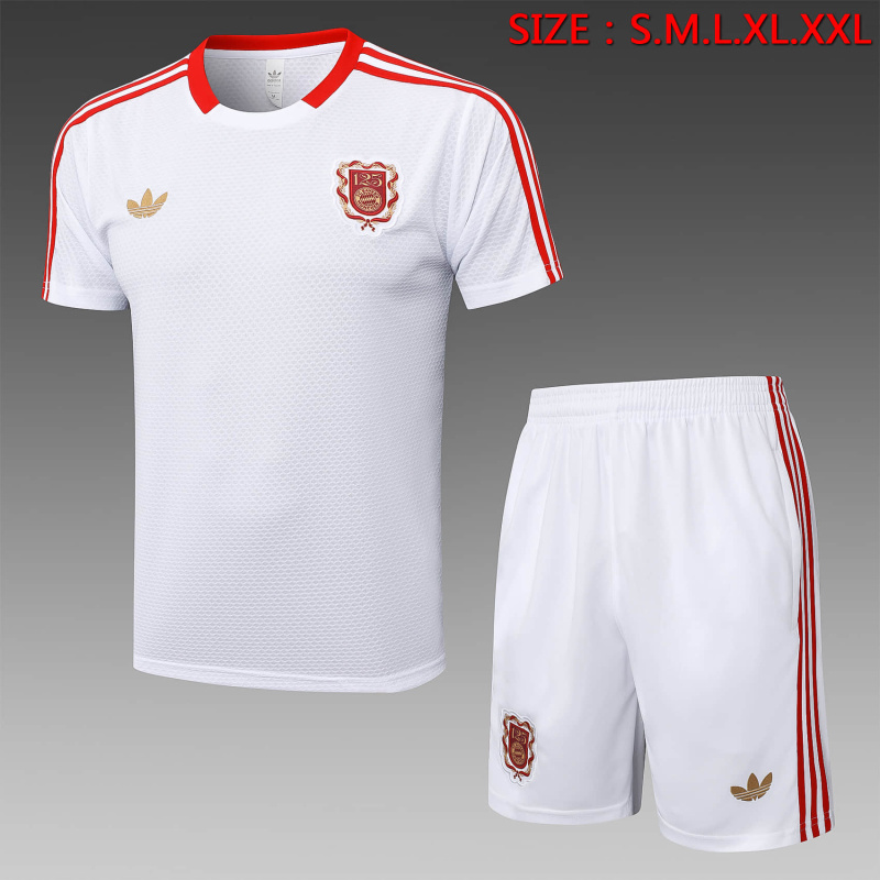 Bayern Munich Short sleeve training kit 2025/2026 New Season Football Jersey Sports Shirt