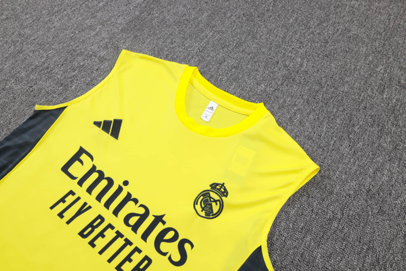 Real Madrid vest Short sleeve training kit 2025/2026 New Season Football Jersey Sports Shirt