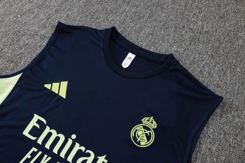 Real Madrid vest Short sleeve training kit 2025/2026 New Season Football Jersey Sports Shirt