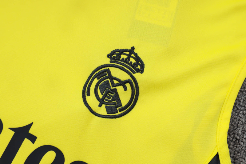 Real Madrid vest Short sleeve training kit 2025/2026 New Season Football Jersey Sports Shirt