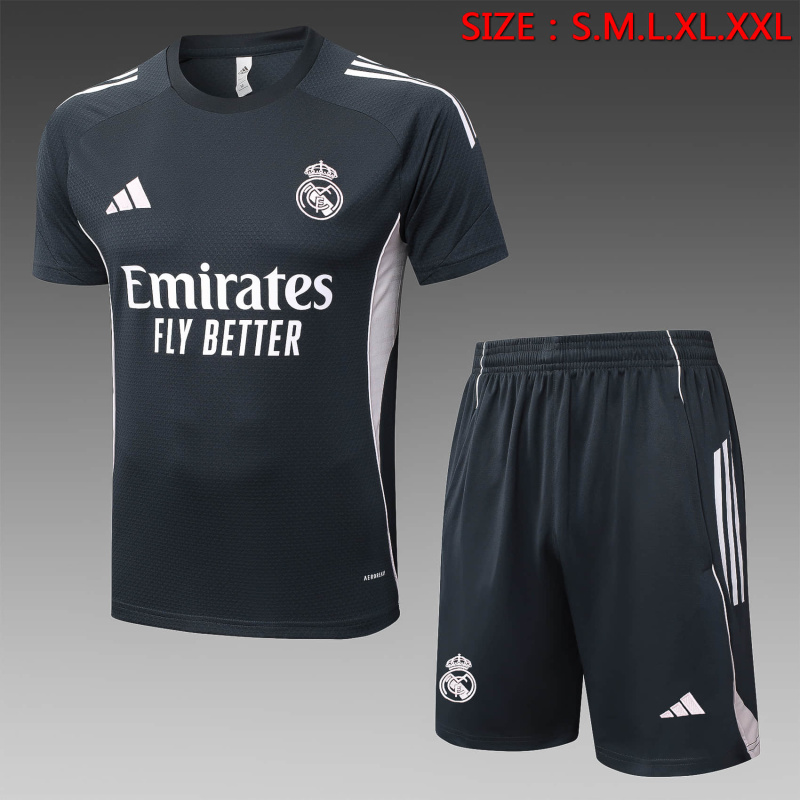 Real Madrid Short sleeve training kit 2025/2026 New Season Football Jersey Sports Shirt