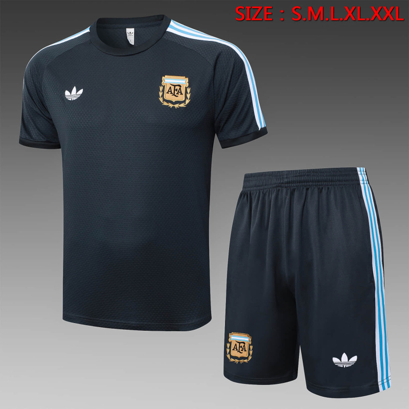 Argentina Short sleeve training kit 2025/2026 New Season Football Jersey Sports Shirt