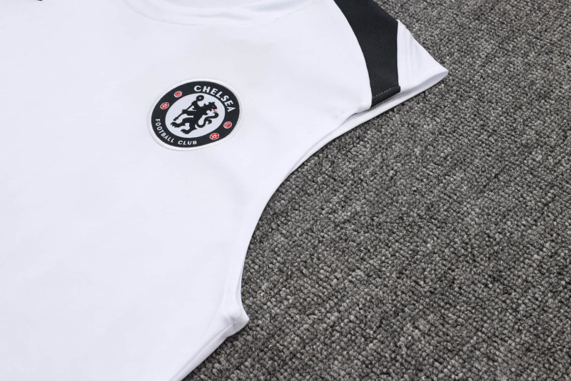Chelsea vest Short sleeve training kit 2025/2026 New Season Football Jersey Sports Shirt
