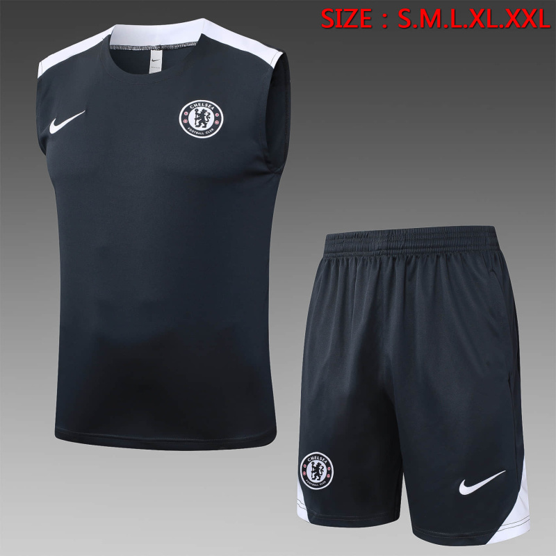 Chelsea vest Short sleeve training kit 2025/2026 New Season Football Jersey Sports Shirt