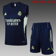 Real Madrid vest Short sleeve training kit 2025/2026 New Season Football Jersey Sports Shirt
