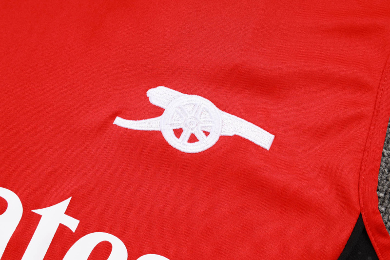 Arsenal vest Short sleeve training kit 2025/2026 New Season Football Jersey Sports Shirt