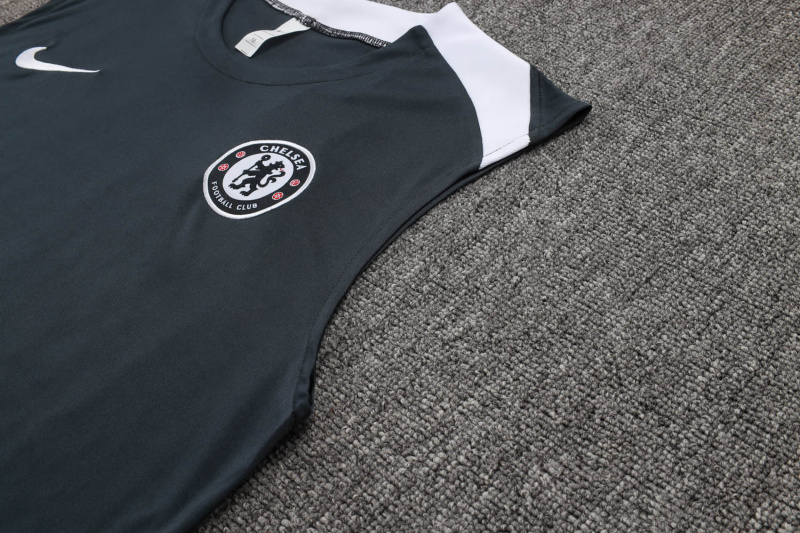 Chelsea vest Short sleeve training kit 2025/2026 New Season Football Jersey Sports Shirt