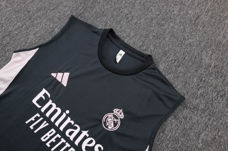 Real Madrid vest Short sleeve training kit 2025/2026 New Season Football Jersey Sports Shirt