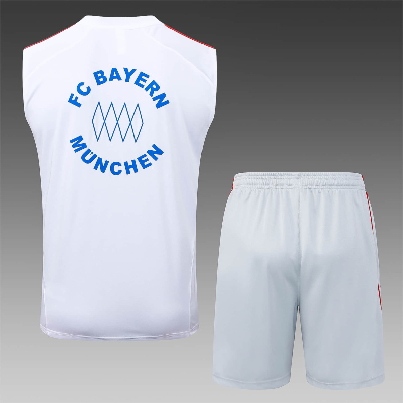 Bayern Munich vest Short sleeve training kit 2025/2026 New Season Football Jersey Sports Shirt