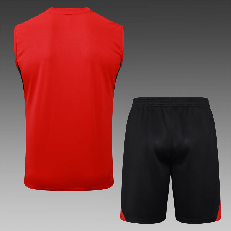 Arsenal vest Short sleeve training kit 2025/2026 New Season Football Jersey Sports Shirt