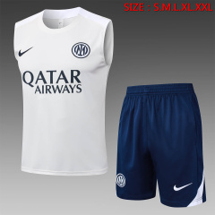 Inter Milan vest Short sleeve training kit 2025/2026 New Season Football Jersey Sports Shirt