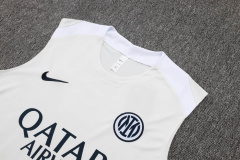 Inter Milan vest Short sleeve training kit 2025/2026 New Season Football Jersey Sports Shirt