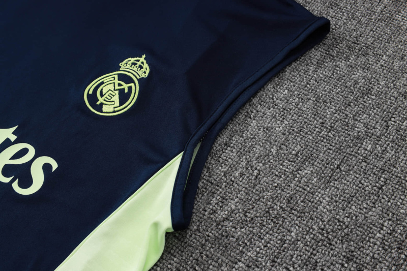 Real Madrid vest Short sleeve training kit 2025/2026 New Season Football Jersey Sports Shirt