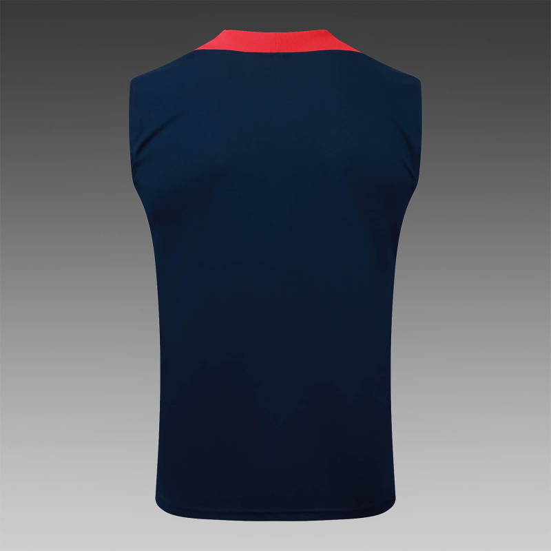PSG vest Short sleeve training kit 2025/2026 New Season Football Jersey Sports Shirt