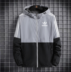 Adidas Windbreaker Jacket Football Jersey Sports Shirt