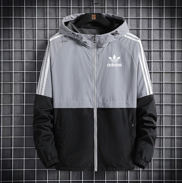Adidas Windbreaker Jacket Football Jersey Sports Shirt