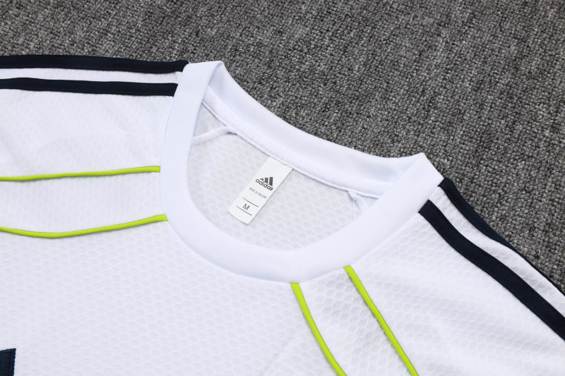 Real Madrid Short sleeve training kit 2025/2026 New Season Football Jersey Sports Shirt