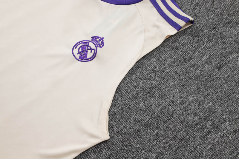 Real Madrid vest Short sleeve training kit 2025/2026 New Season Football Jersey Sports Shirt