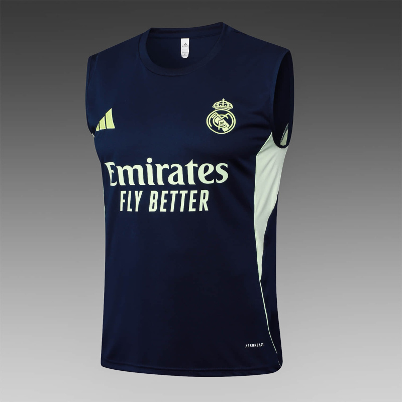 Real Madrid vest Short sleeve training kit 2025/2026 New Season Football Jersey Sports Shirt