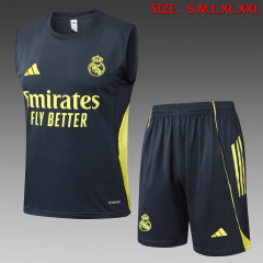 Real Madrid vest Short sleeve training kit 2025/2026 New Season Football Jersey Sports Shirt