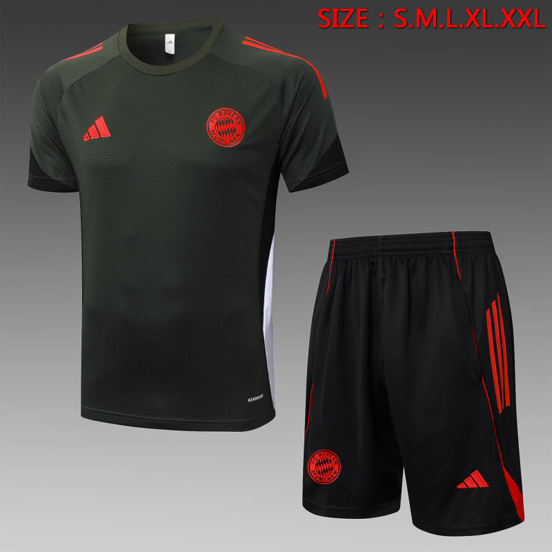 Bayern Munich Short sleeve training kit 2025/2026 New Season Football Jersey Sports Shirt