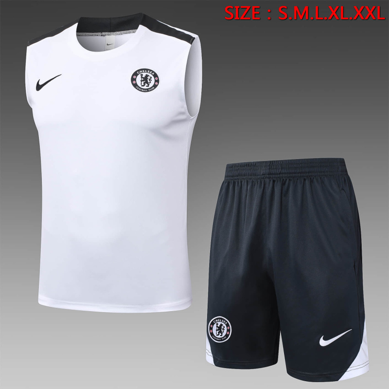 Chelsea vest Short sleeve training kit 2025/2026 New Season Football Jersey Sports Shirt