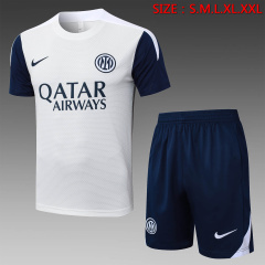 Inter Milan Short sleeve training kit 2025/2026 New Season Football Jersey Sports Shirt