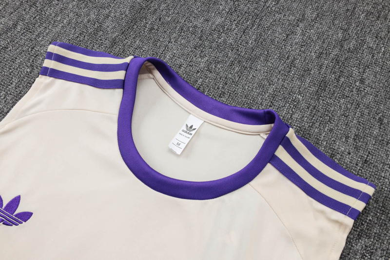 Real Madrid vest Short sleeve training kit 2025/2026 New Season Football Jersey Sports Shirt
