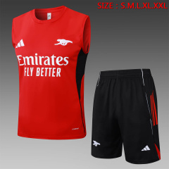 Arsenal vest Short sleeve training kit 2025/2026 New Season Football Jersey Sports Shirt