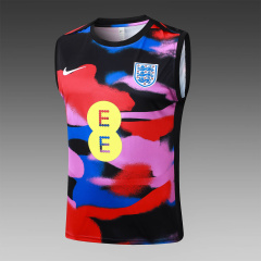 England Vest Short sleeve training kit 2025/2026 New Season Football Jersey Sports Shirt
